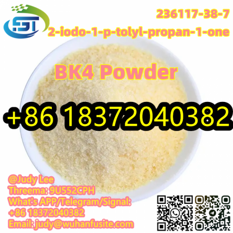 Top Grade Bk4 Off-white/Yellow Crystal Powder 2-IODO-1-P-TOLYL- PROPAN-1-ONE CAS 236117-38-7