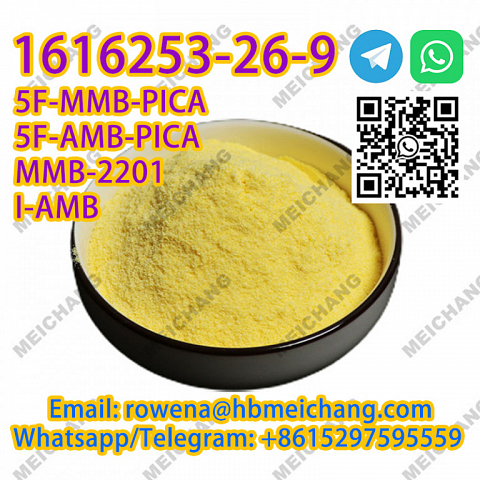 MMB-2201/5F-MMB-PICA/5F-AMB-PICA/I-AMB/1616253-26-9 WhatsApp: +86 15297595559