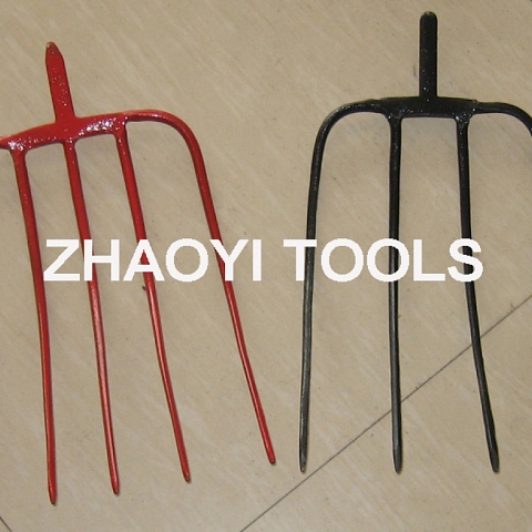 one leader maker in forging spading garden digging hay forks prong pitchforks  