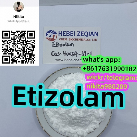 Etizolam CAS:40054-69-1 With Factory Direct Supply Purity wickr:nikita980209