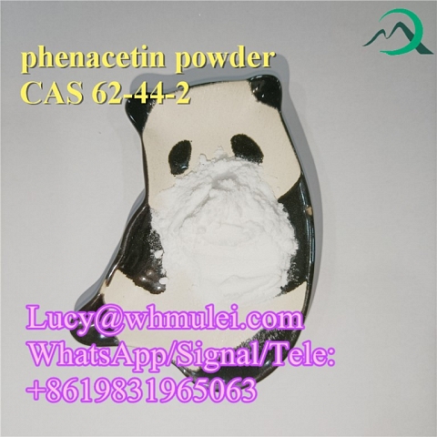 Local Anesthetic Drug Shiny Phenacetin Powder Supplier CAS 62-44-2 With Safety Shipping