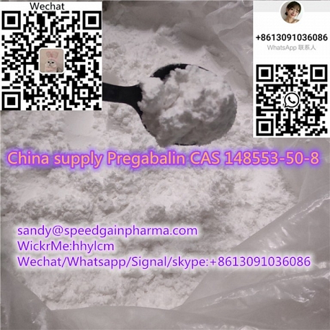 China supply Pregabalin CAS 148553-50-8 ,whatsapp:+8613091036086,sandy@speedgainpharma.com