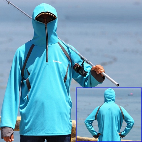 Aliexpress Hot Sale Breathable Sunscreen Fishing Clothing