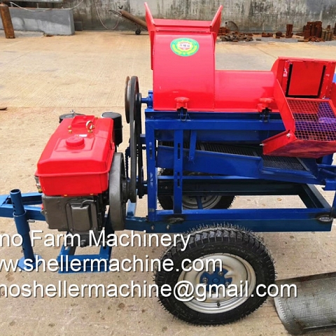 Multi crop thresher machine