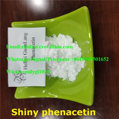 manufacturer supply phenacetin / shiny phenacetin / phenacetin powder +8619930501652