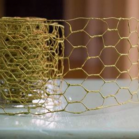 Chicken Wire Ribbon Used for Crafts