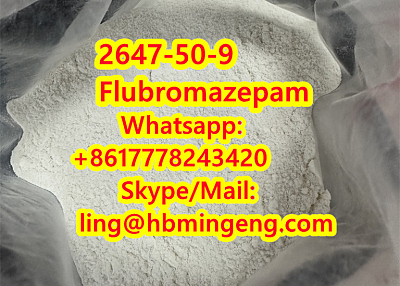 CAS 2647-50-9 High Quality Hot Selling Flubromazepam