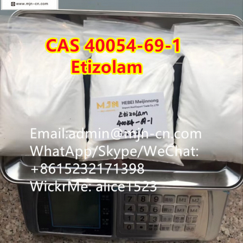 cas 40054-69-1 Etizolam whatsapp:+86 15232171398