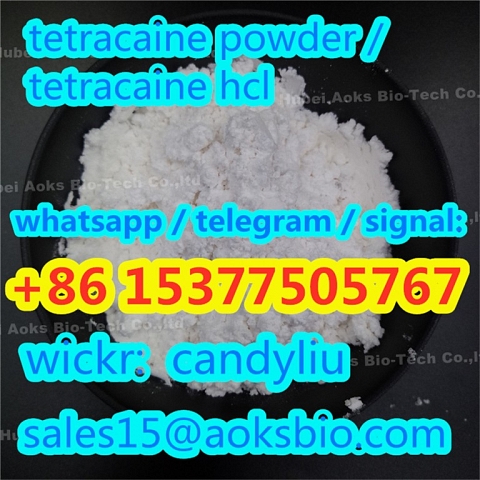 CAS 136-47-0 amethocaine tetracaine hcl for pain relieving, tetracaine hcl white crystal powder