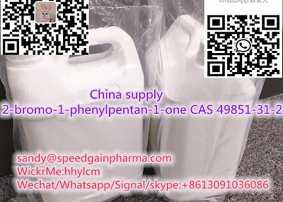 China supply 2-bromo-1-phenylpentan-1-one CAS 49851-31-2,whatsapp:+8613091036086