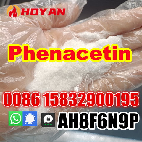 CAS 62-44-2 shiny phenacetin powder fenacetina white powder 