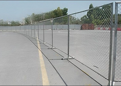 Temporary Chain Link Fence Panels