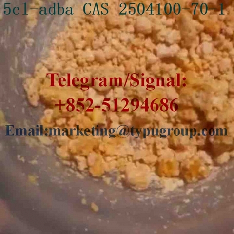 High purity 5cl-adba 5cladba  CAS 2504100-70-1 safe shipping Telegram/signal:+852-51294686