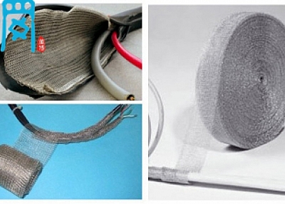 Cable Wrapshield stainless steel knitted wire mesh for shielding