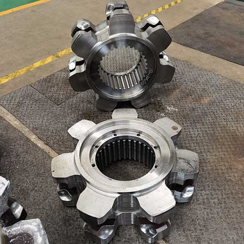 Customized Steel Alloy Hot Forging Sprocket Wheel for Scraper Conveyor