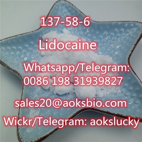 Anesthetic Lidocaine Procaine Tetracaine Tetracaina Base Powder, Benzocaine Lidocaine CAS 137-58-6