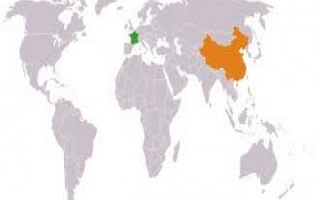 France - China, food exports (By Sylodium, international trade directory)