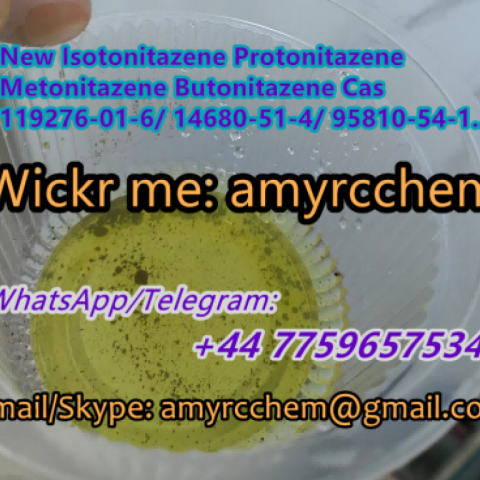 Protonitazene Metonitazene Butonitazene Cas 119276-01-6/14680-51-4/95810-54-1 Wickr:amyrcchem