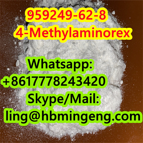 CAS 959249-62-8 4-methylaminorex 4-MAR,4-MAX  Made in China