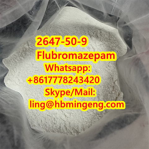 CAS 2647-50-9 High Quality Hot Selling Flubromazepam