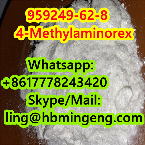 CAS 959249-62-8 4-methylaminorex 4-MAR,4-MAX  Made in China