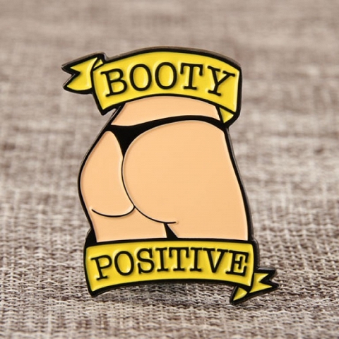 Booty Positive Lapel Pins