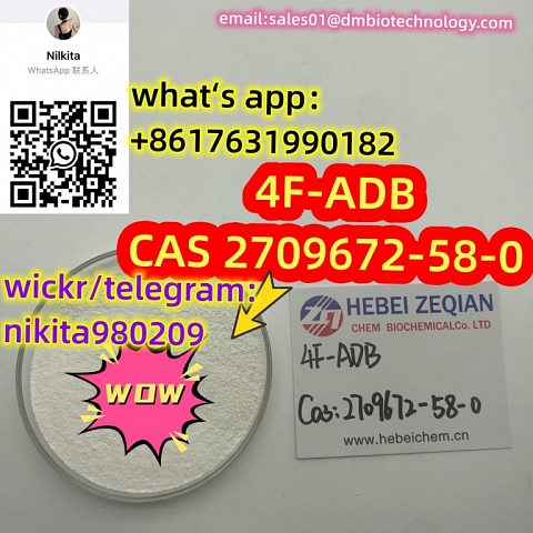 cas 2709672-58-0 4F-ADB 4F-MDMB-PINACA  wickr:nikita980209