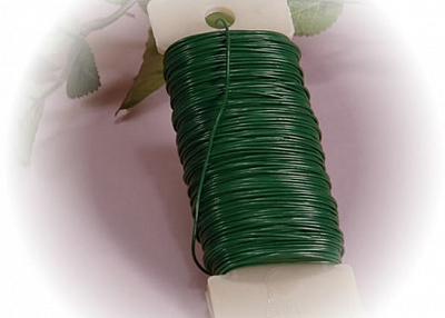 Green Coated Annealed Low Carbon Steel Wire