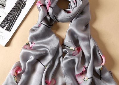 silk head scarf