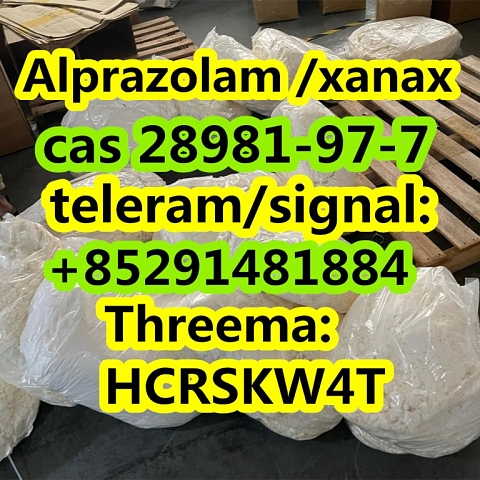 hot selling Alprazolam /xanax cas 28981-97-7 in stock