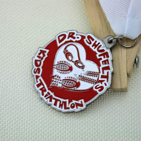 Kids Triathlon Custom soft enamel medals