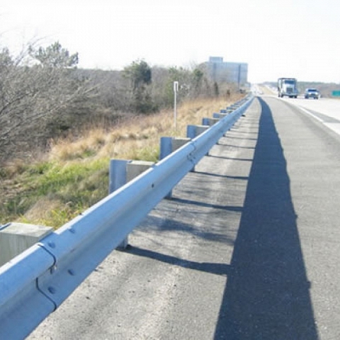 Highway Guardrail Barrier