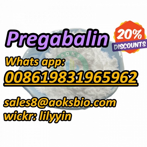 UK EU Canada Pregabalin Lyrica 148553-50-8 Pregabalin powder