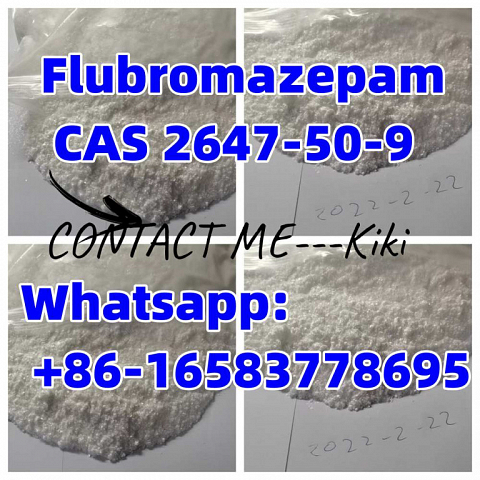 Hot Selling Flubromazepam CAS 2647-50-9  Whatsapp: +86-16583778695