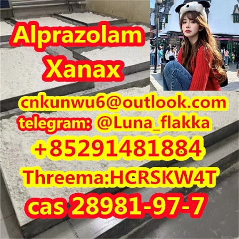 high quality Alprazolam /xanax cas 28981-97-7 in stokc