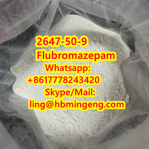 CAS 2647-50-9 High Quality Hot Selling Flubromazepam