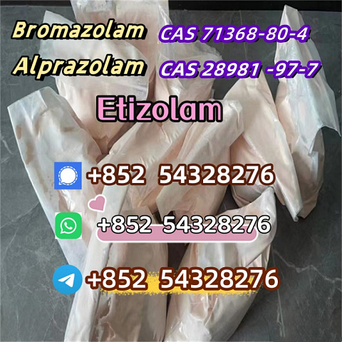 Factory sales CAS 71368-80-4 Bromazolam CAS 28981 -97-7 Alprazolam WhatsApp:+852 54328276