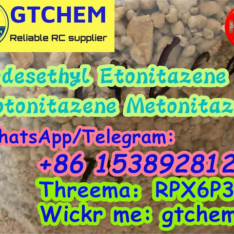 Synthetic opio N-desethyl Etonitazene Cas 2738926-26-8 Protonitazene Metonitazene supply WAPP/teleg: