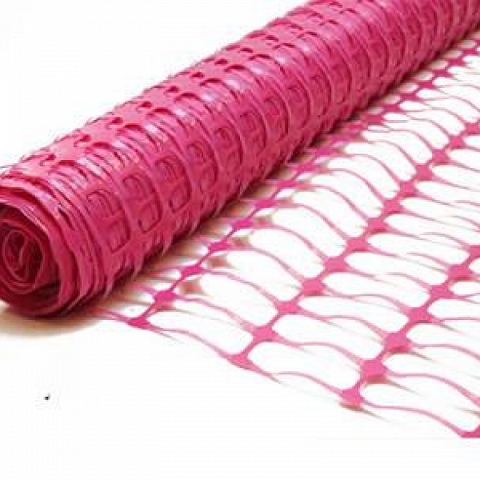 Pink Barrier Fencing Mesh