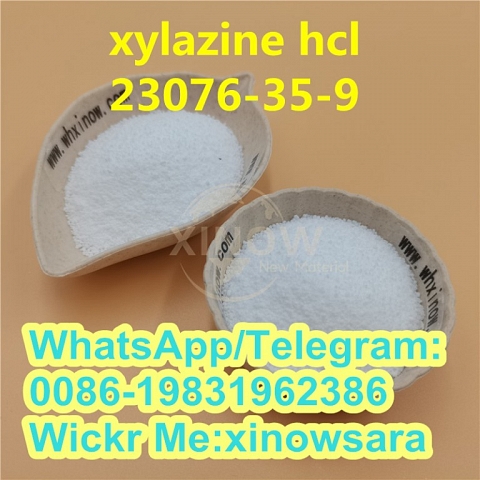 Xylazine hydrochloride/hcl Cas 23076-35-9 the best sell Xylazine hydrochloride/hcl Cas 23076-35-9