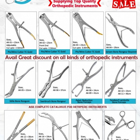 Supplying all kinds of Orthopedic Instruments