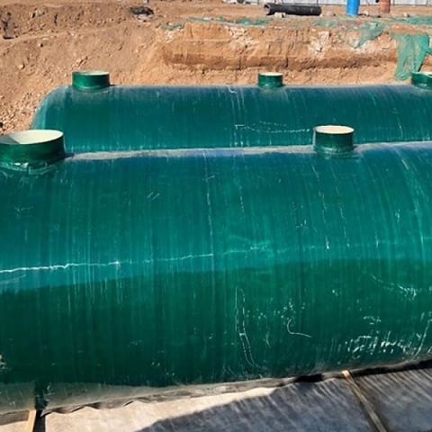 FRP Twisted Septic Tank