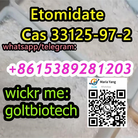 Safe shipment strong Etomidate powder for sale best price Wickr:goltbiotech