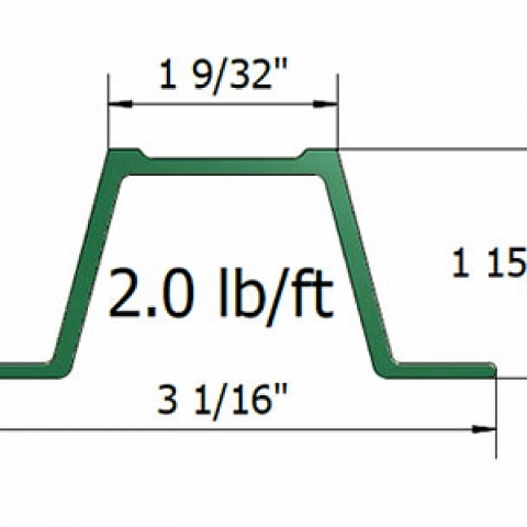 Heavy Duty U Channel Sign Post