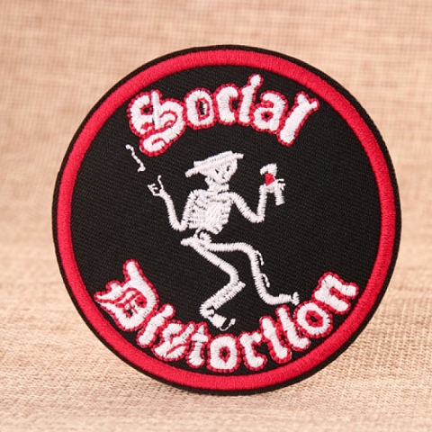 Social Custom Made Patches