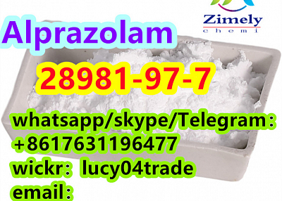 Hot Alprazolam CAS 28981-97-7 Zolam Alplax 