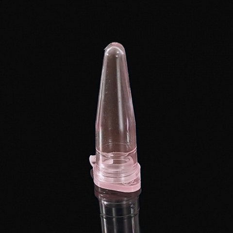 0.2ml PCR Single Tube with Flat Cap(Pink)