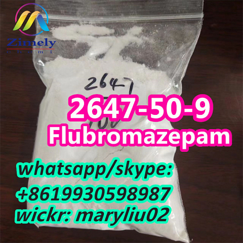 High Quality Flubromazepam cas 2647-50-9