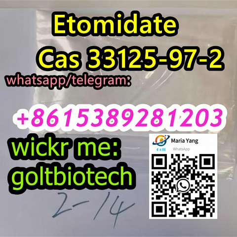 Etomidate wholesaler Etomidate distributor Etomidate supplier Wickr:goltbiotech