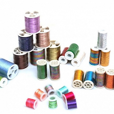 12 color polyester thread small bobbin gift box